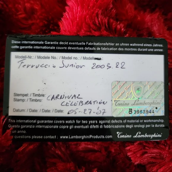 Lamborghini Watch - Picture 7 of 12